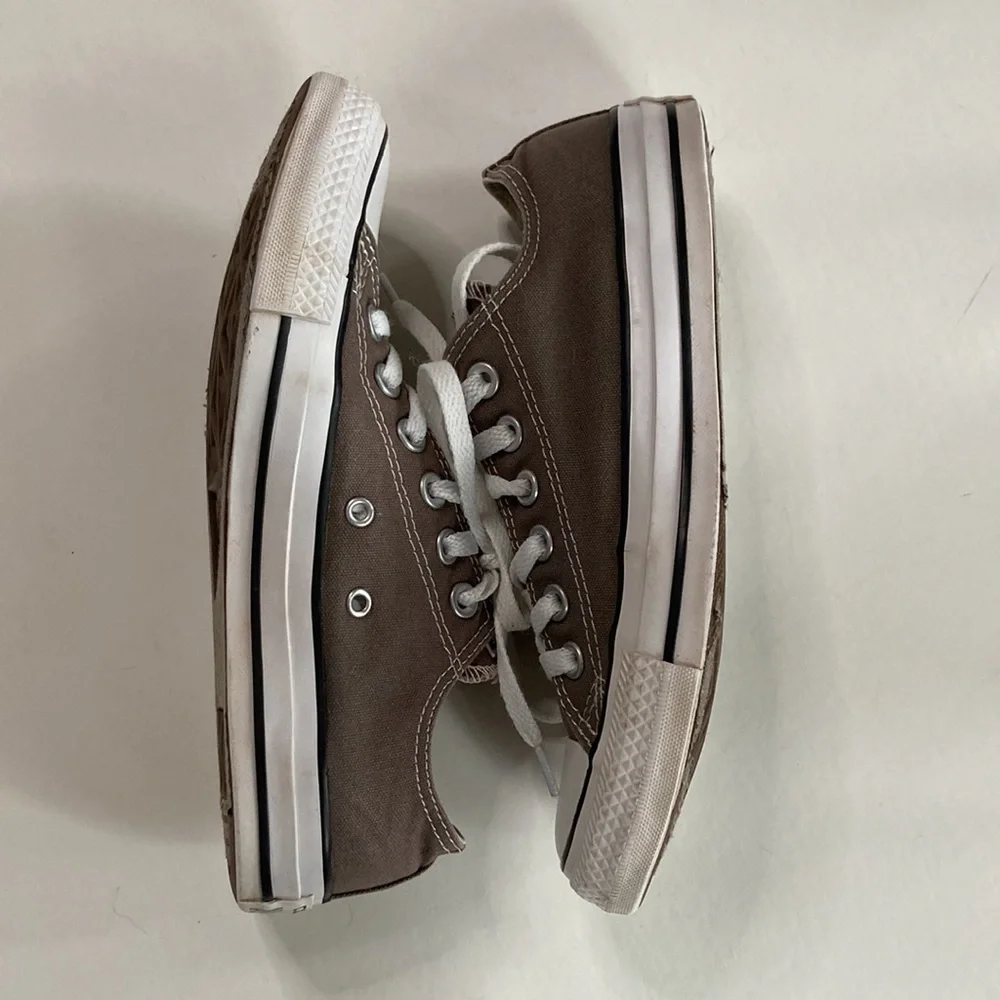 Converse All Star Canvas Sneakers in Grey - Picture 5 of 8